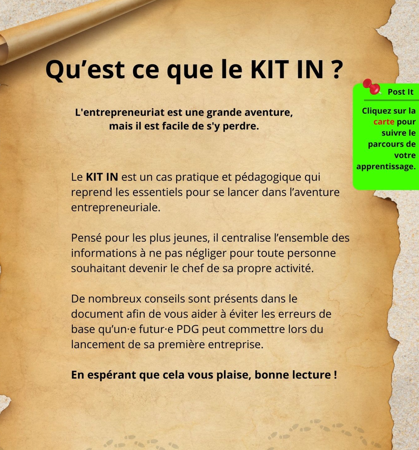 Image de fond - Début de l'histoire